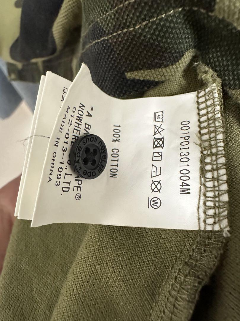 A BATHING APE  ポロシャツ