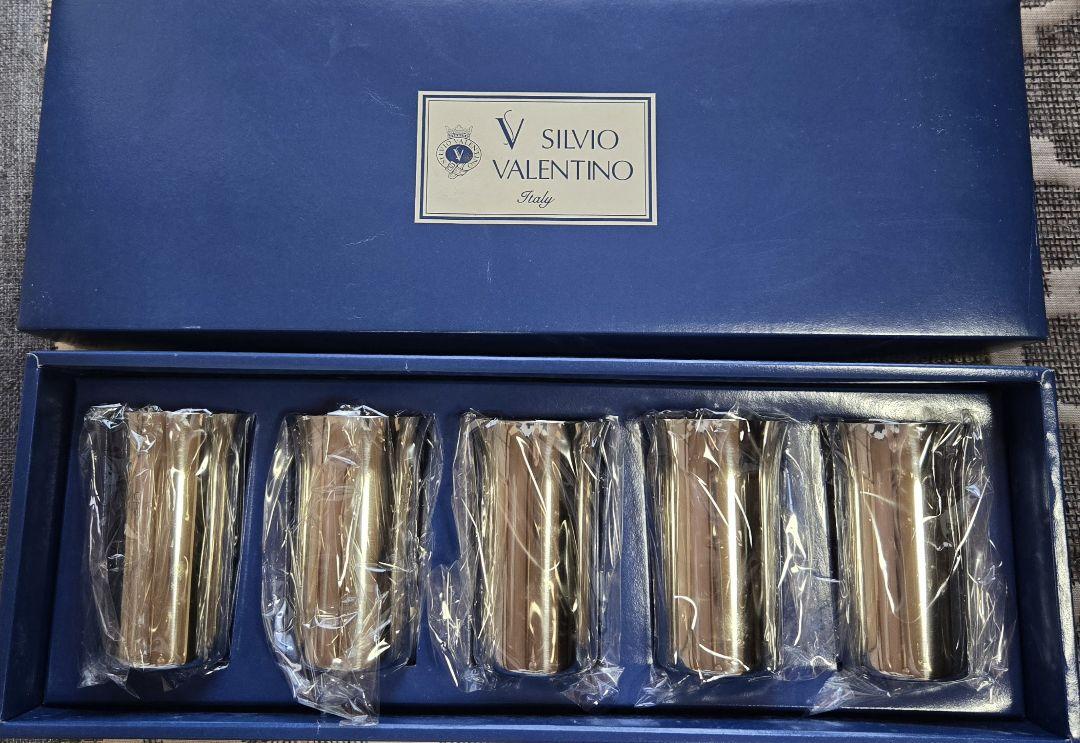 Silvio Valentino ステンレスコップ 5個セット