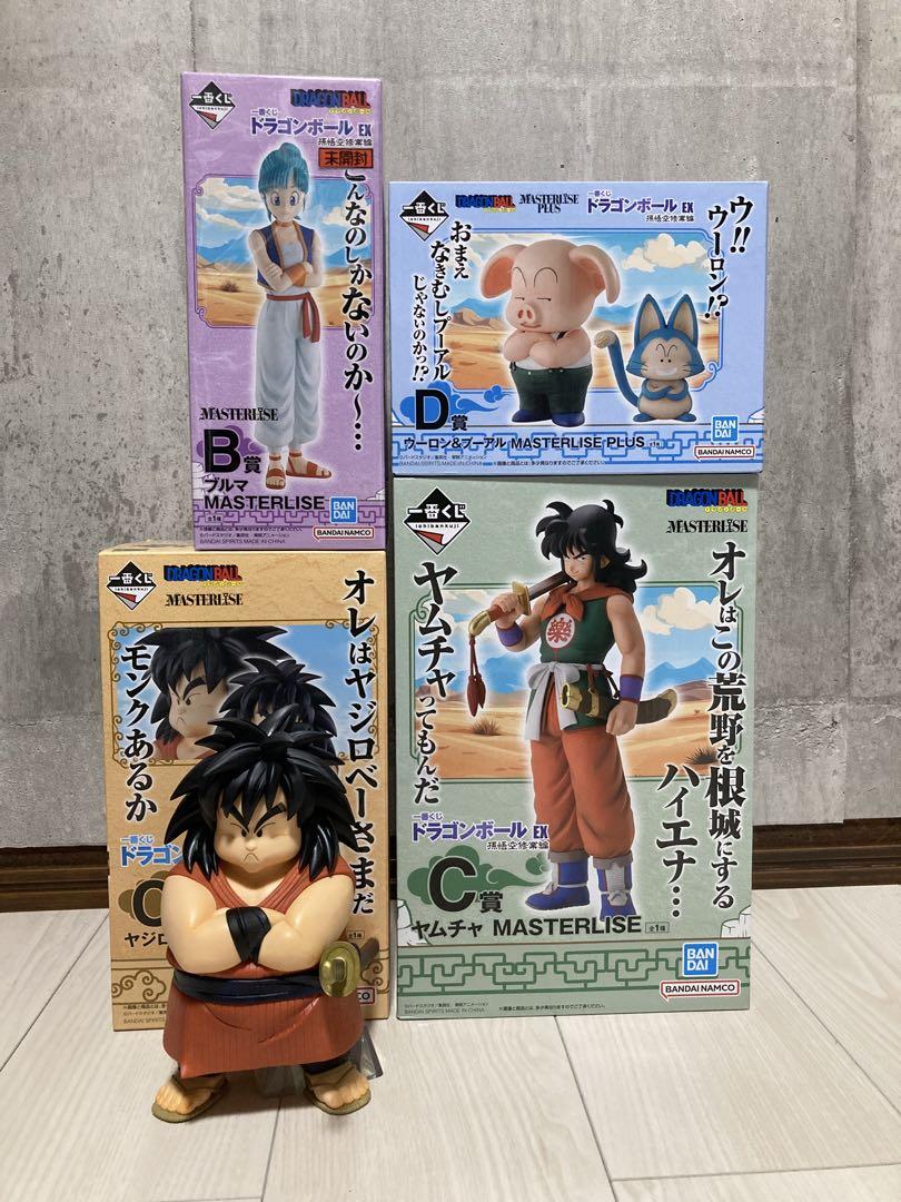 ドラゴンボール 一番くじ ウーロン&プーアル ヤムチャ ブルマ ヤジロベー