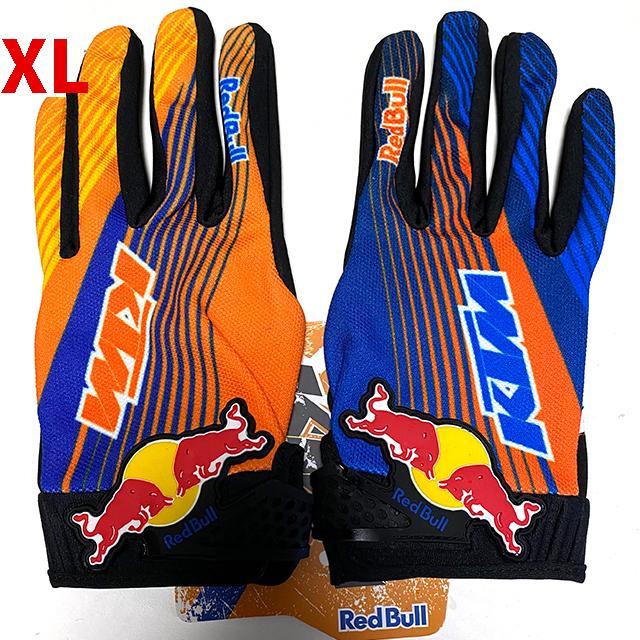 バイク グローブKTMレーシング RedBullレッドブル XLサイズ青