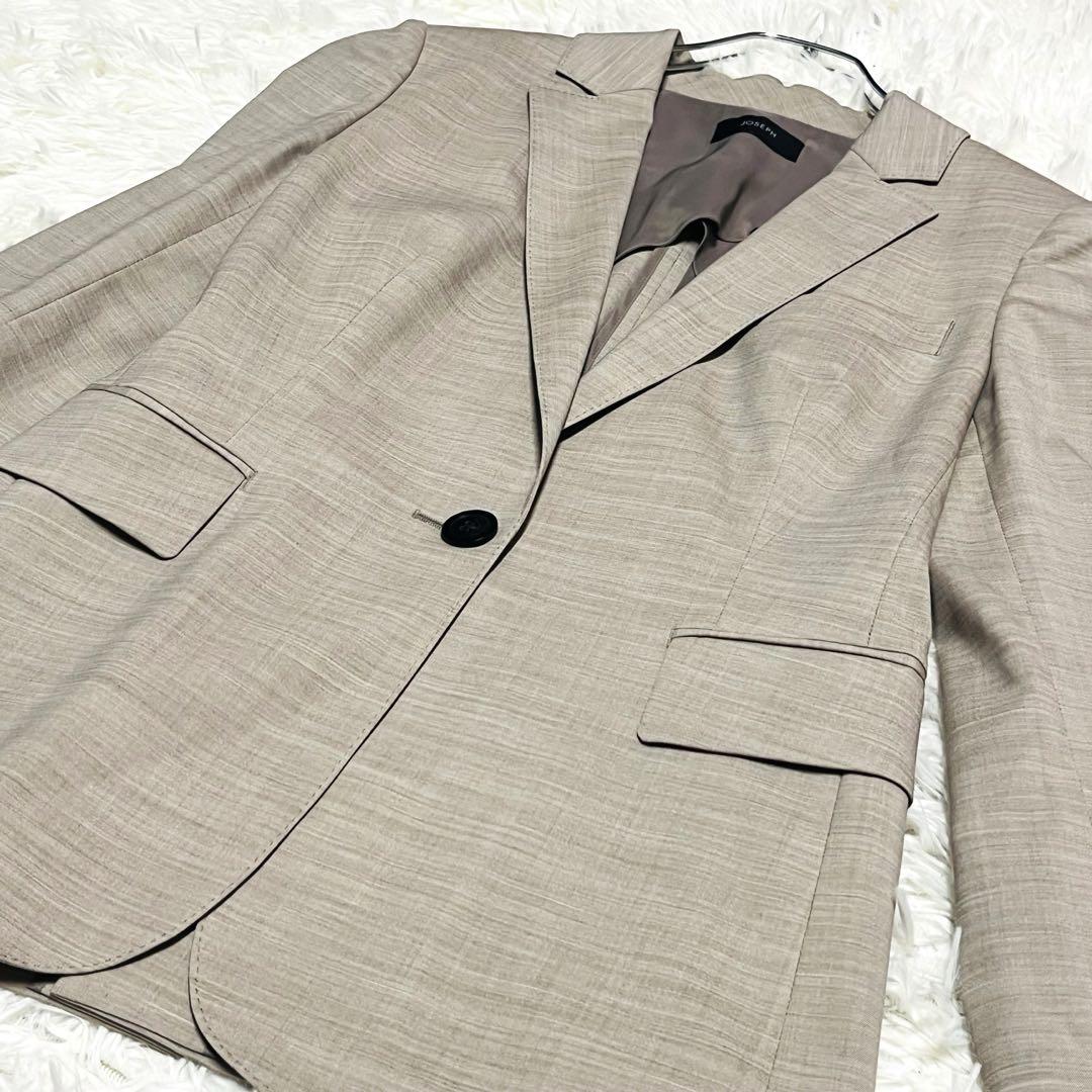 『美品』JOSEPH テーラードジャケット ベージュ サイズ38 春夏素材 アウトレット 価格 通販Fashion - 『美品』JOSEPH テーラード