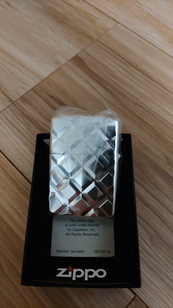 【匿名配送】zippo 　アーマー　深堀り両面加工　100個限定品