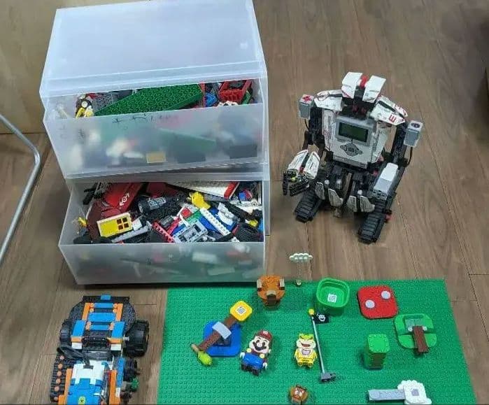 レゴ　マリオ　マインドストーム　他一式　収納抽斗付