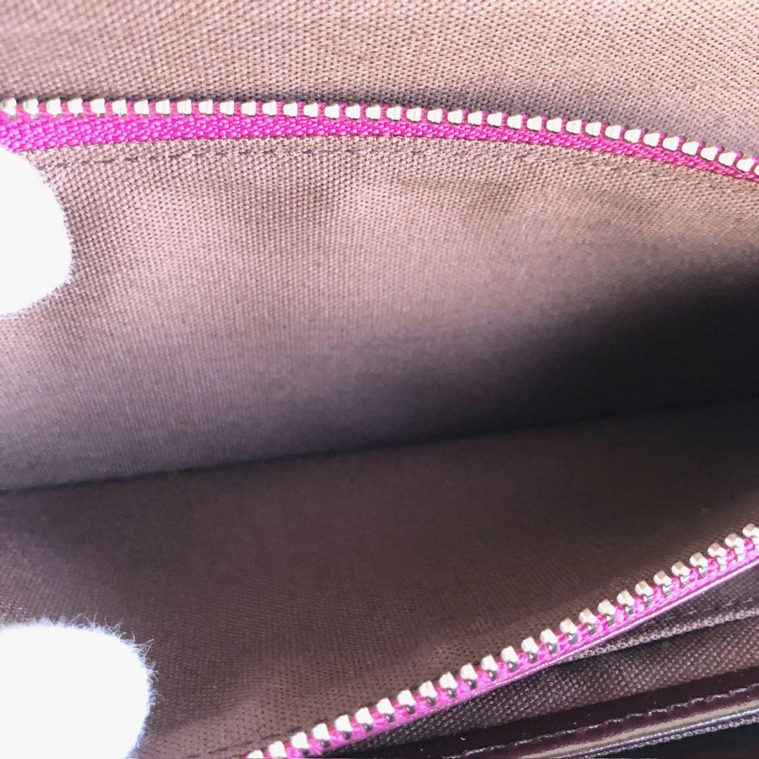 新品✨ヴィヴィアンウェストウッド 長財布 がま口　レザー ボルドー オーブ