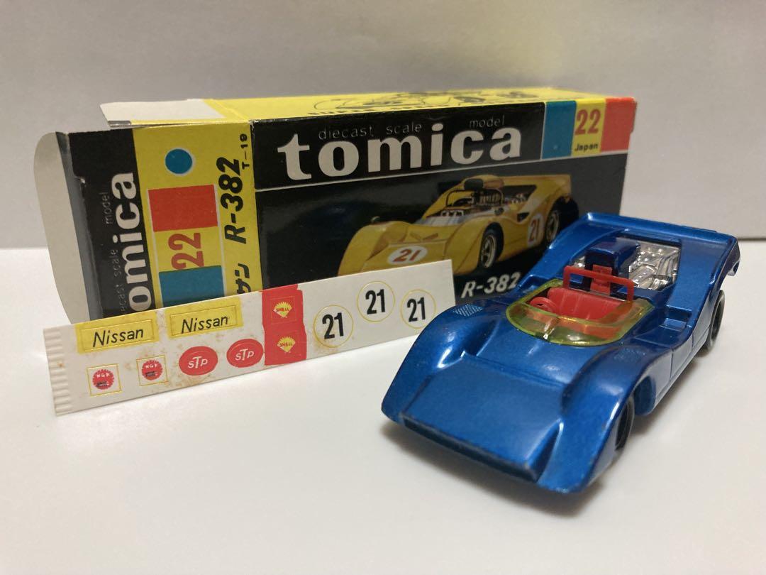 トミカ　No.22-1-1日本製　ニッサン　R-382 青色指定箱　入手難易度A トミカ No.22-1-1日本製 ニッサン R-382 青色指定箱 入手難易度A