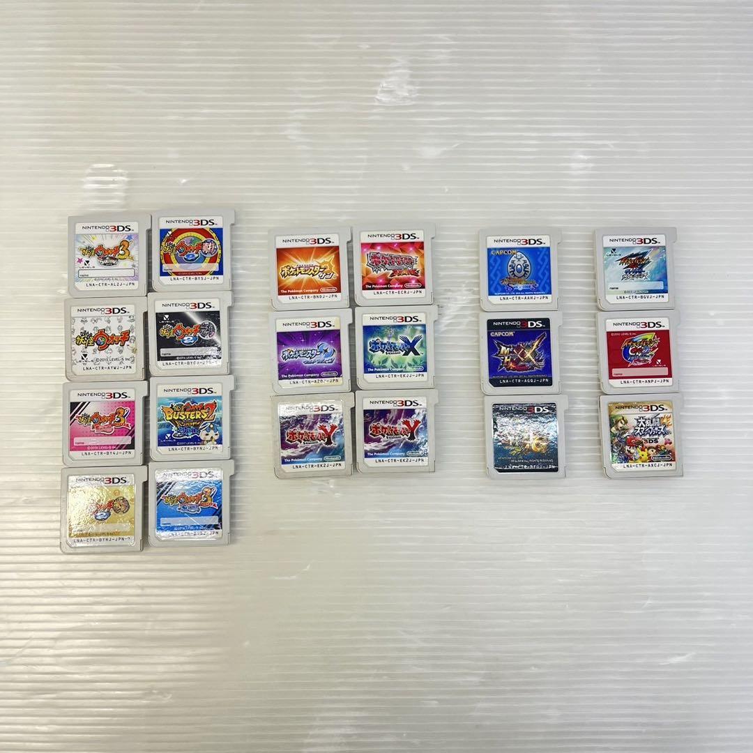 ☆ニンテンドー 3DSLL ソフトまとめ売り☆ポケモン スマブラ モンハン