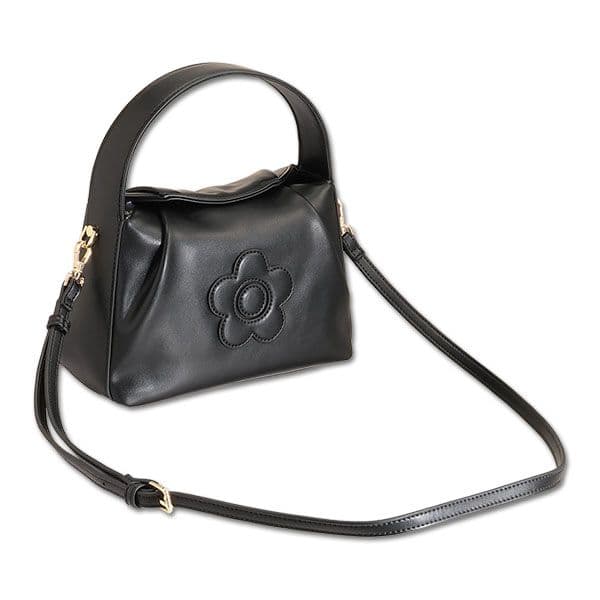 新品 MARY QUANT トップフラップ2WAYショルダーバッグ