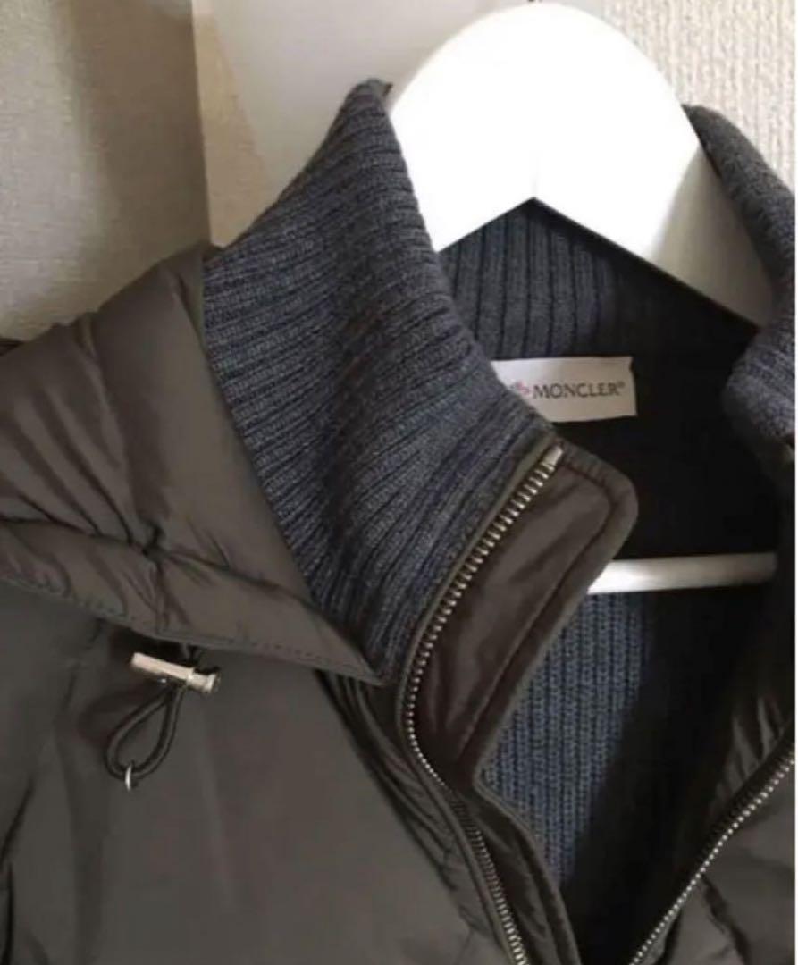 【未使用】MONCLER モンクレール　ダウン　カーディガン
