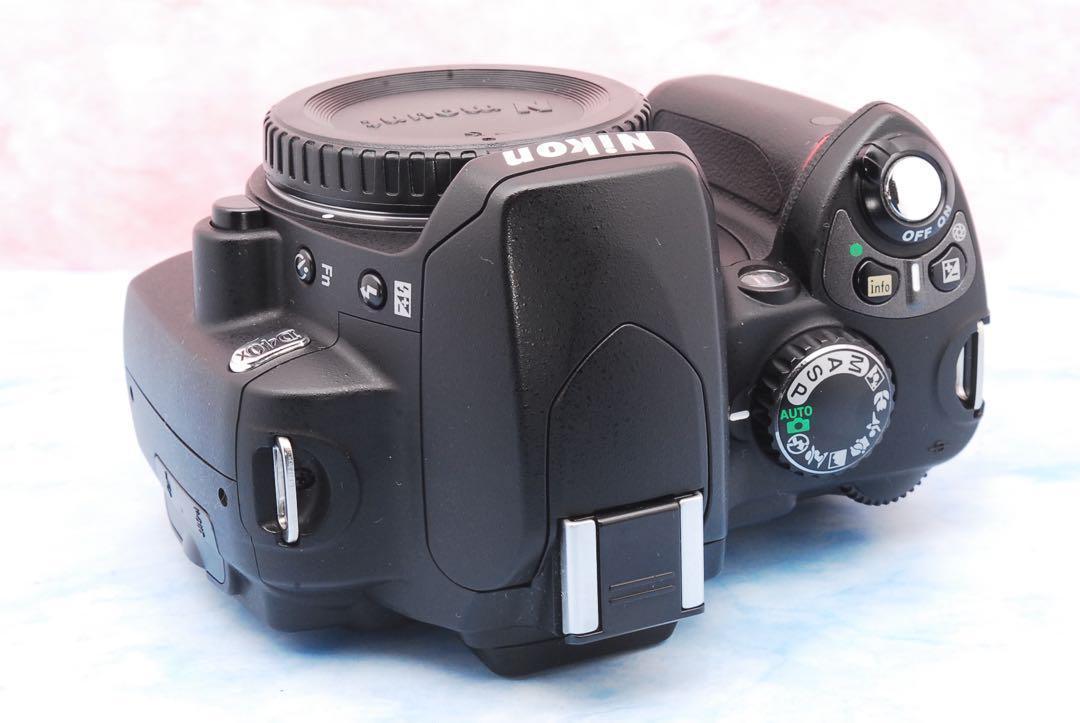 Nikon ニコン D40X☆一眼レフカメラ☆デビュー向け☆美品＆S数少☆