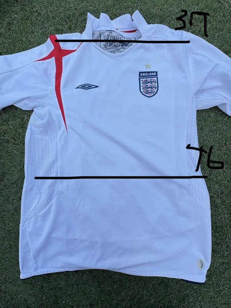 ファッション通販 UMBRO サッカー イングランド代表2006 レプリカユニフォーム S ウェア