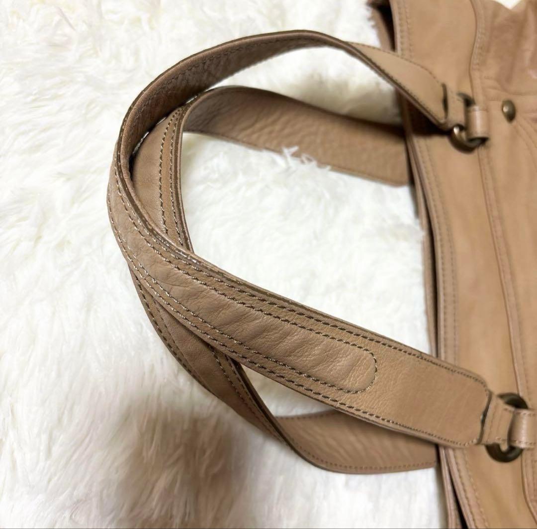 美品✨　バーバリーブルーレーベル トートーバッグ オールレザー A4