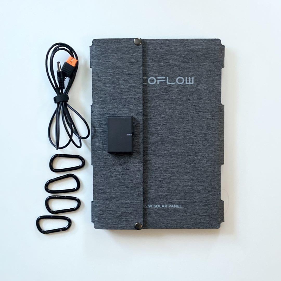EcoFlow エコフロー 45W ソーラーパネル Type-C