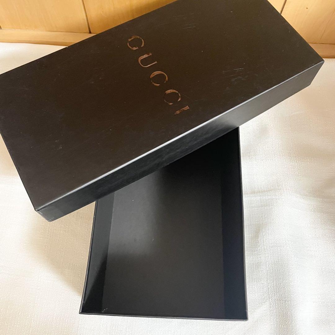 GUCCI レザー　サンダル　メンズ　ブラック　27.5cm 送料無料