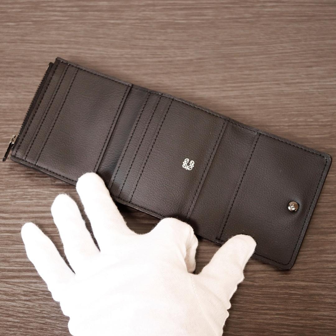 【新品同様】クラフスト 三つ折り財布 柔らかな質感のヴィーガンレザーを使用 画像8