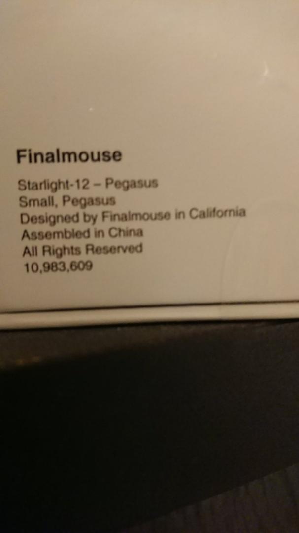 通販正規品 Finalmouse Starlight-12 Pegasus Small ZpmHX-m34793152029 お得特価