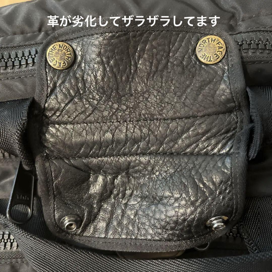【汚れ穴あり】ザノースフェイス　パープルレーベル　ビジネスバッグ