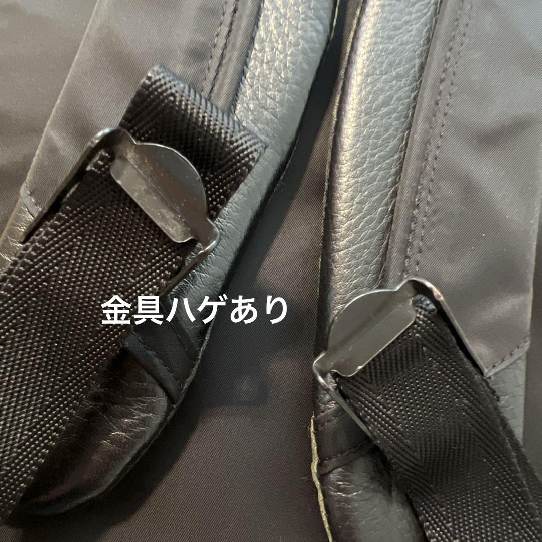 【汚れ穴あり】ザノースフェイス　パープルレーベル　ビジネスバッグ