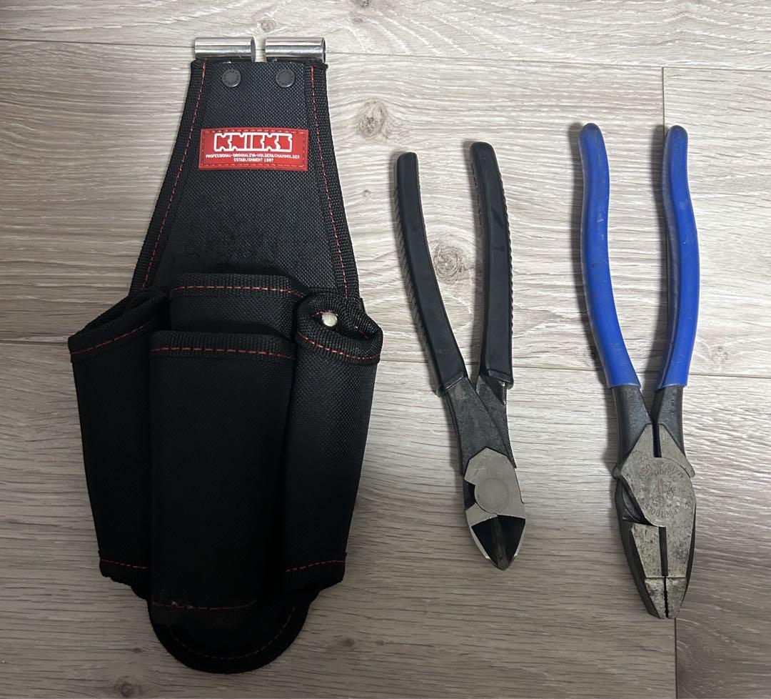 ホマジ様　専用　電工ニッパ　クラインペンチ　ニックス　サック