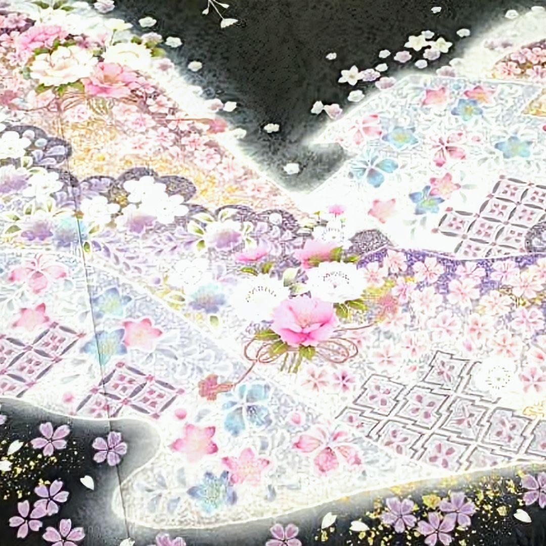 振袖セット 振袖フルセット 駒刺繍 金彩 暈し染 帯 帯締め