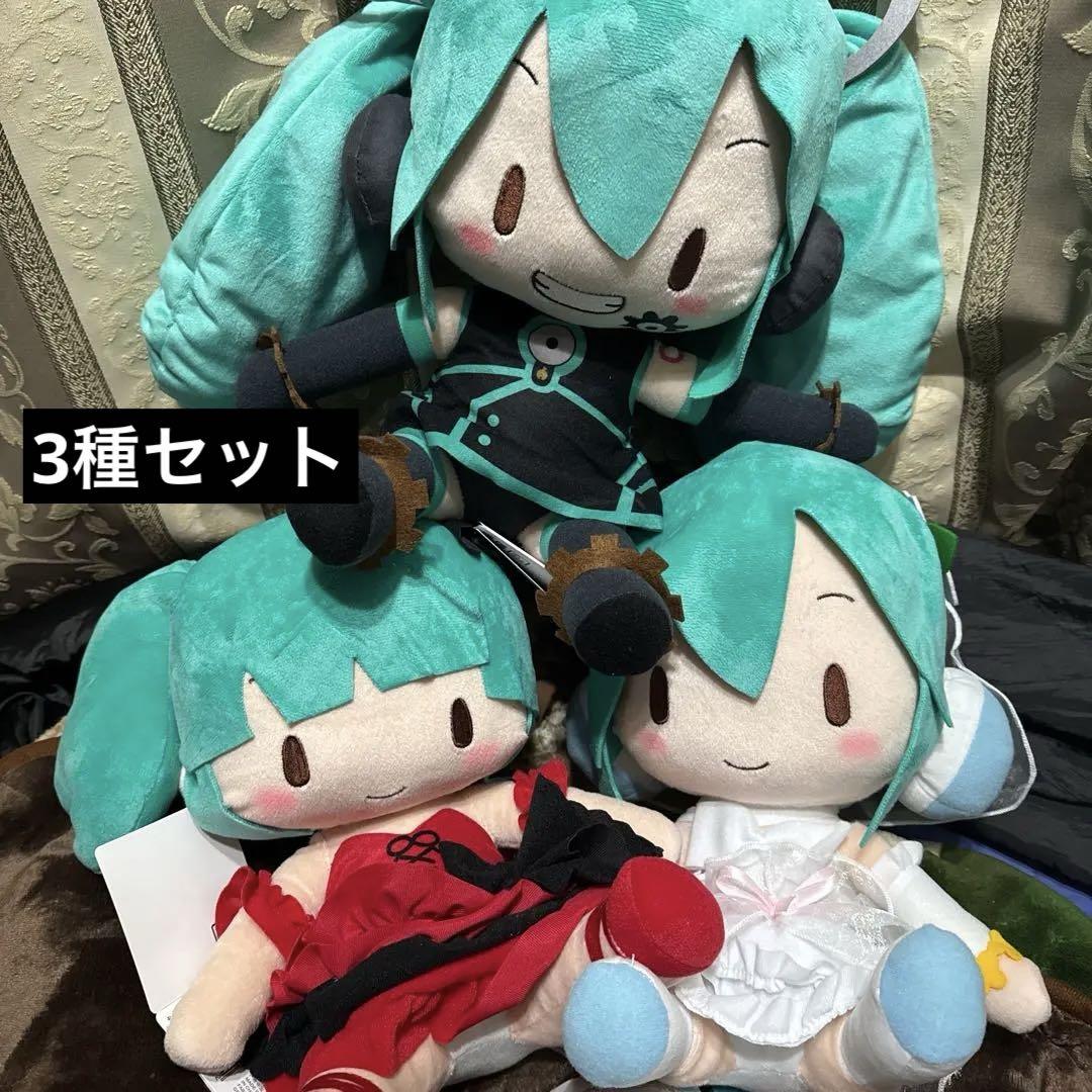 初音ミク ふわぷち ぬいぐるみ わがまま工場長 ホワイトドレス エトワールぬいぐるみ