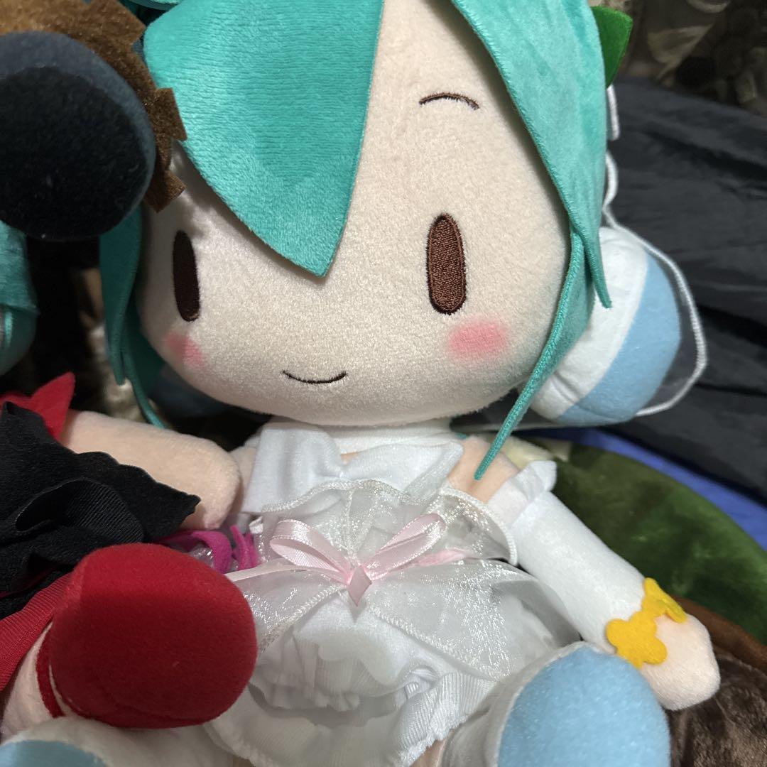 初音ミク ふわぷち ぬいぐるみ わがまま工場長 ホワイトドレス エトワール