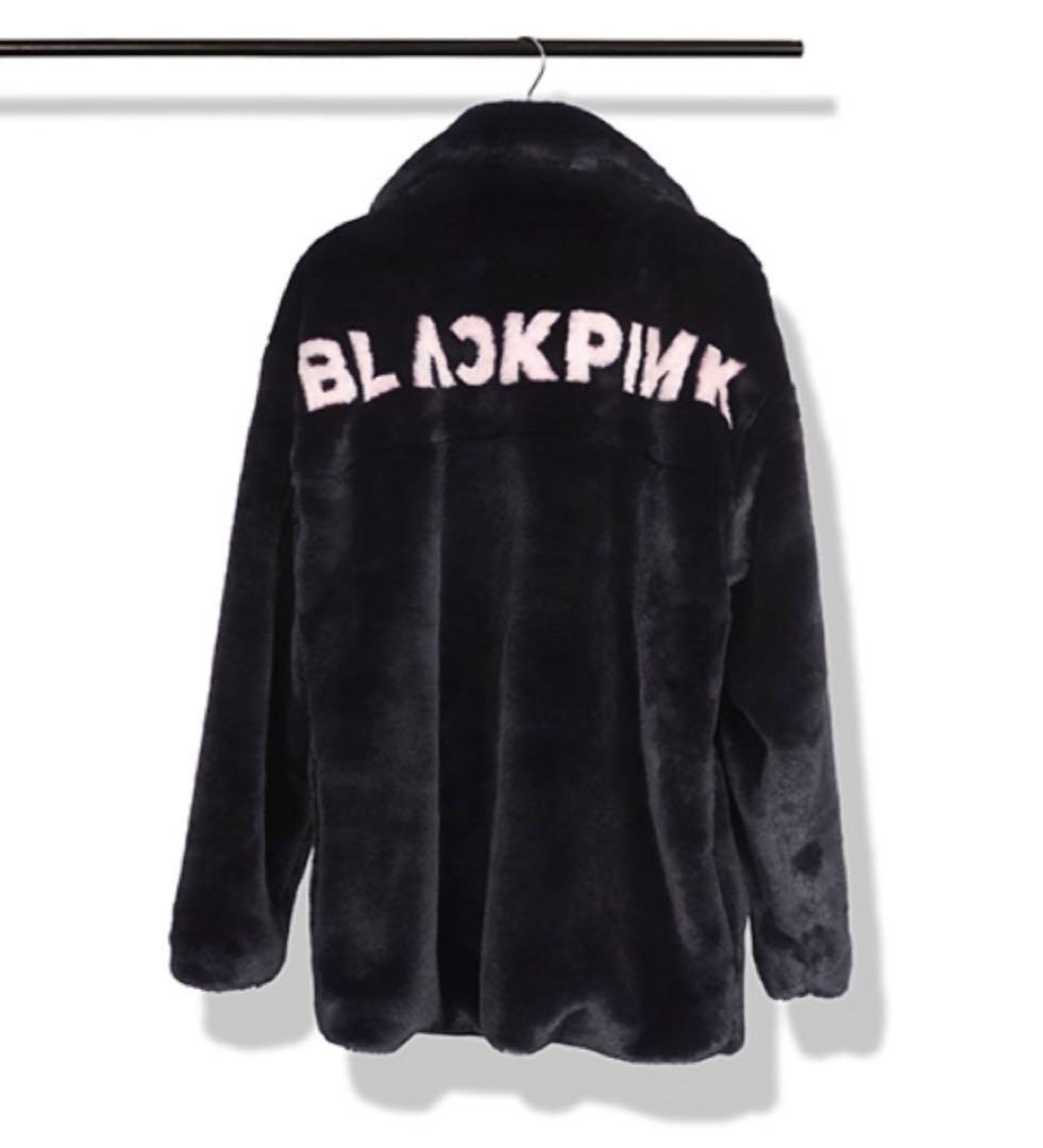 【信頼】 ファーコート BLACKPINK Mサイズ 未使用 新品 オフィシャルグッズ K-POP・アジア