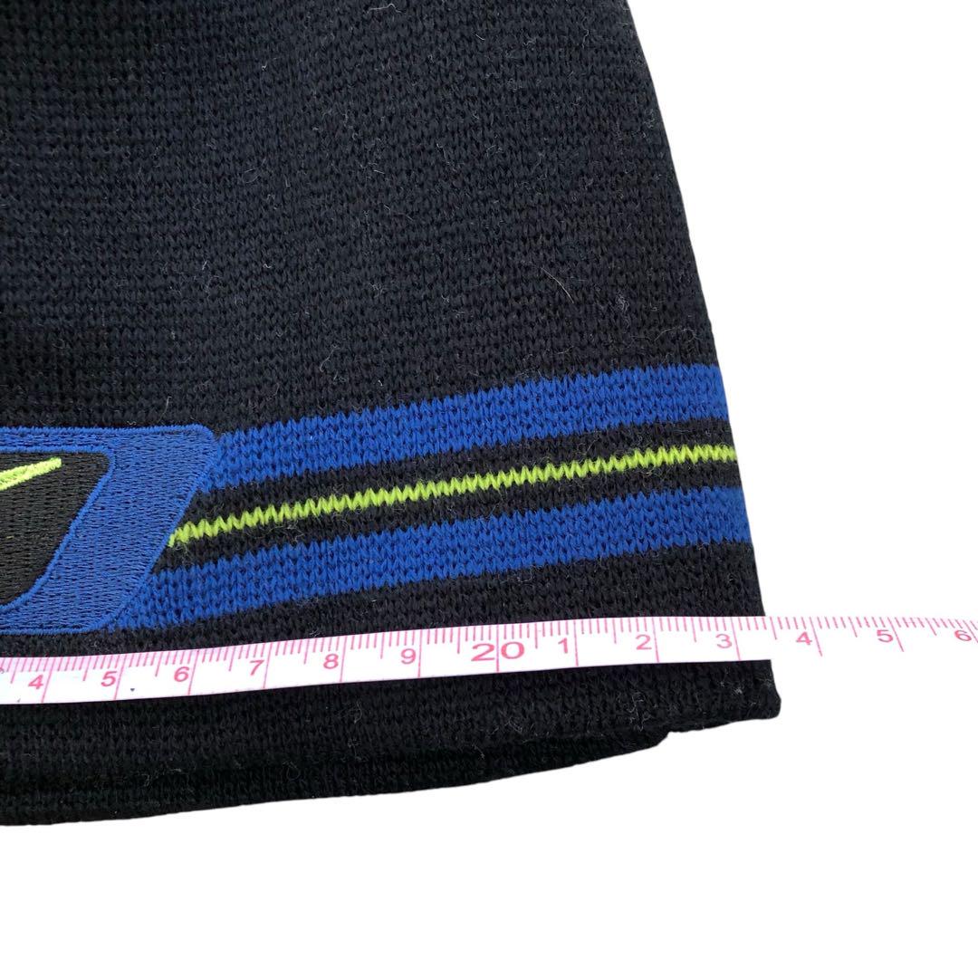 【00s】 未使用品　NIKE ビーニー　マルチボーダー　vintage Y2K
