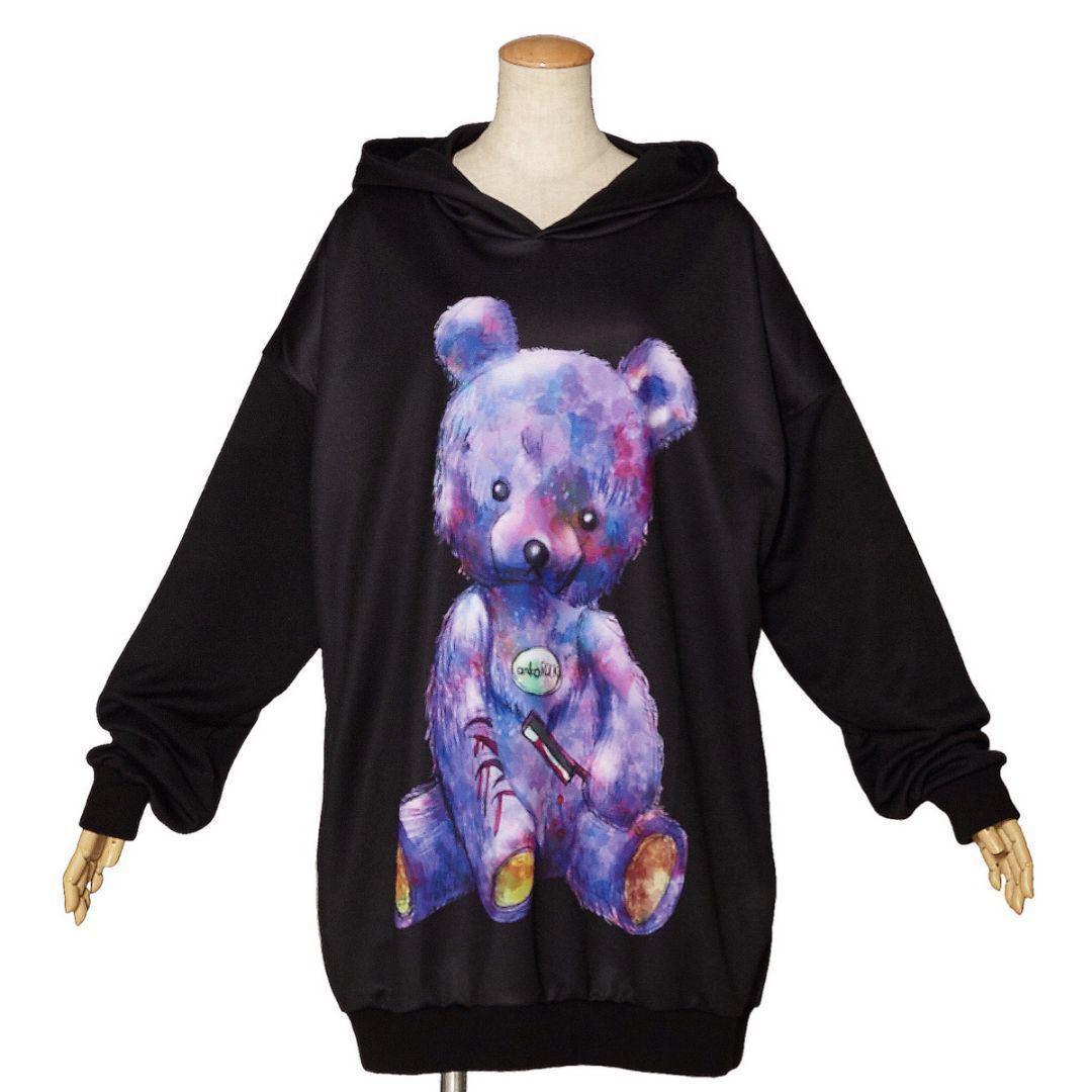 ankoROCK リスカテディベアパーカー hoodie ankoROCK リスカテディベアパーカー hoodie