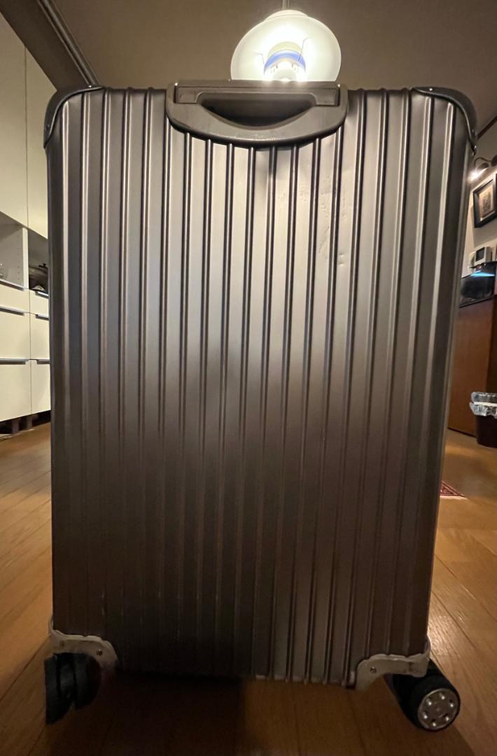 リモワ　トパーズ プレミアム チタニウム 　 87L 4輪