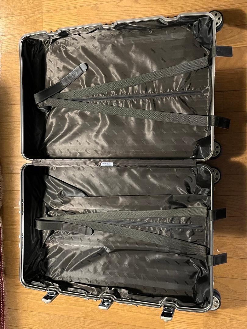 リモワ　トパーズ プレミアム チタニウム 　 87L 4輪