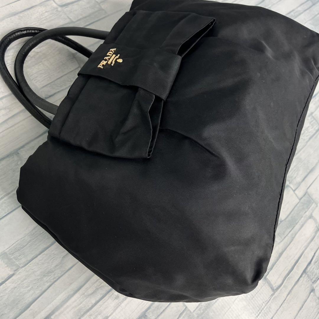 極美品 130 PRADA プラダ ハンドバッグ トートバッグ ナイロン 極美品 130 PRADA プラダ ハンドバッグ トートバッグ ナイロン