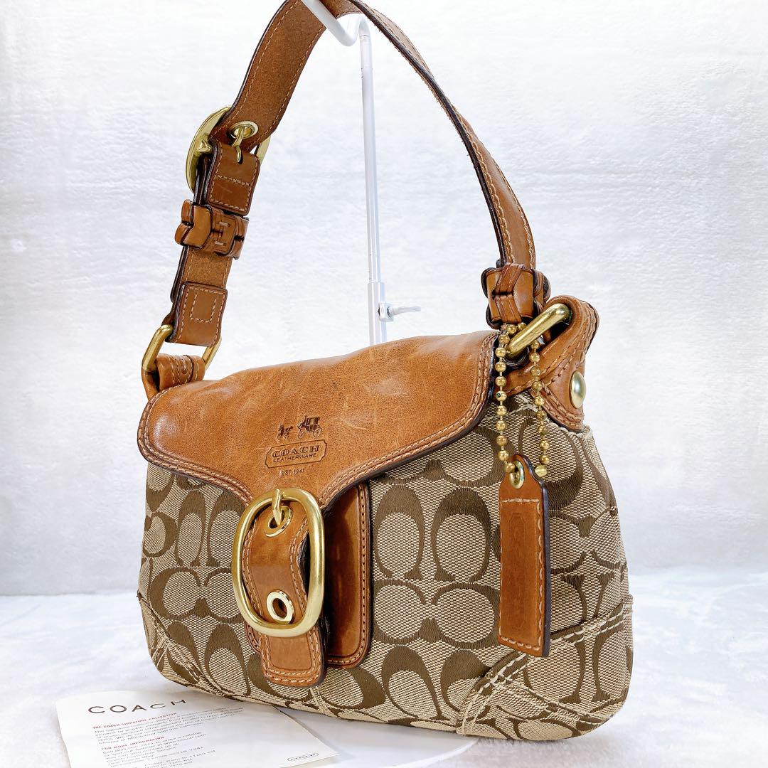 バッグ COACH Bleeker Legacy Soho Hand Bag Rare