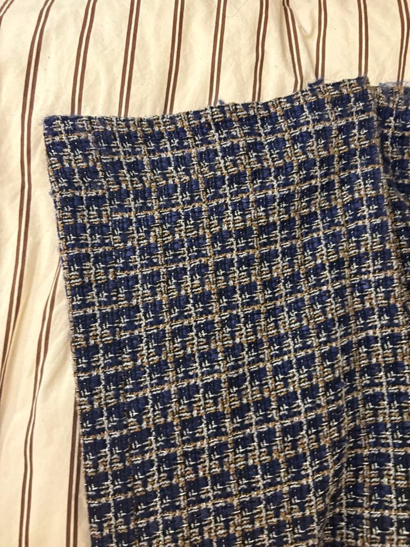 ツイードワイドトラウザー