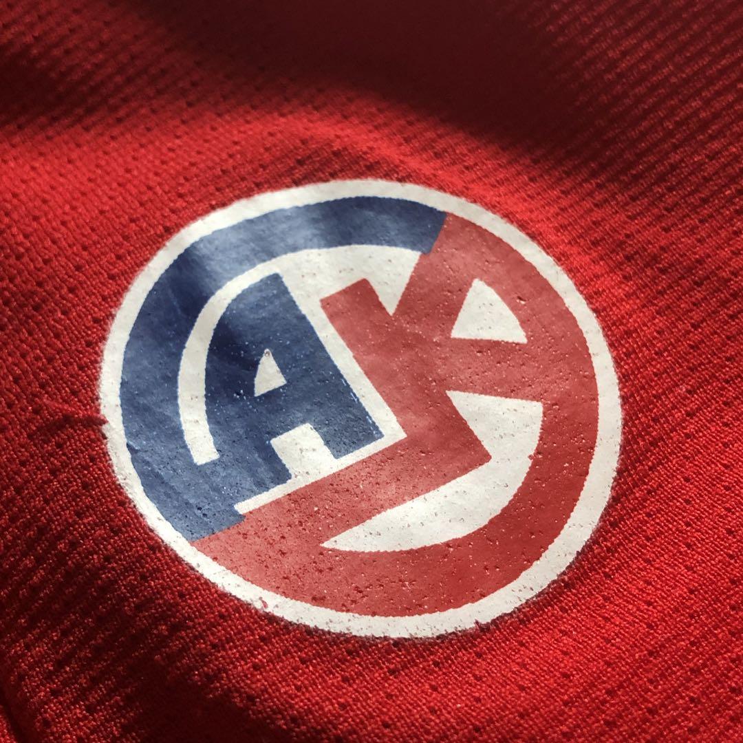AK Athletic Knit アイスホッケー シャツ ユニフォーム 86 赤