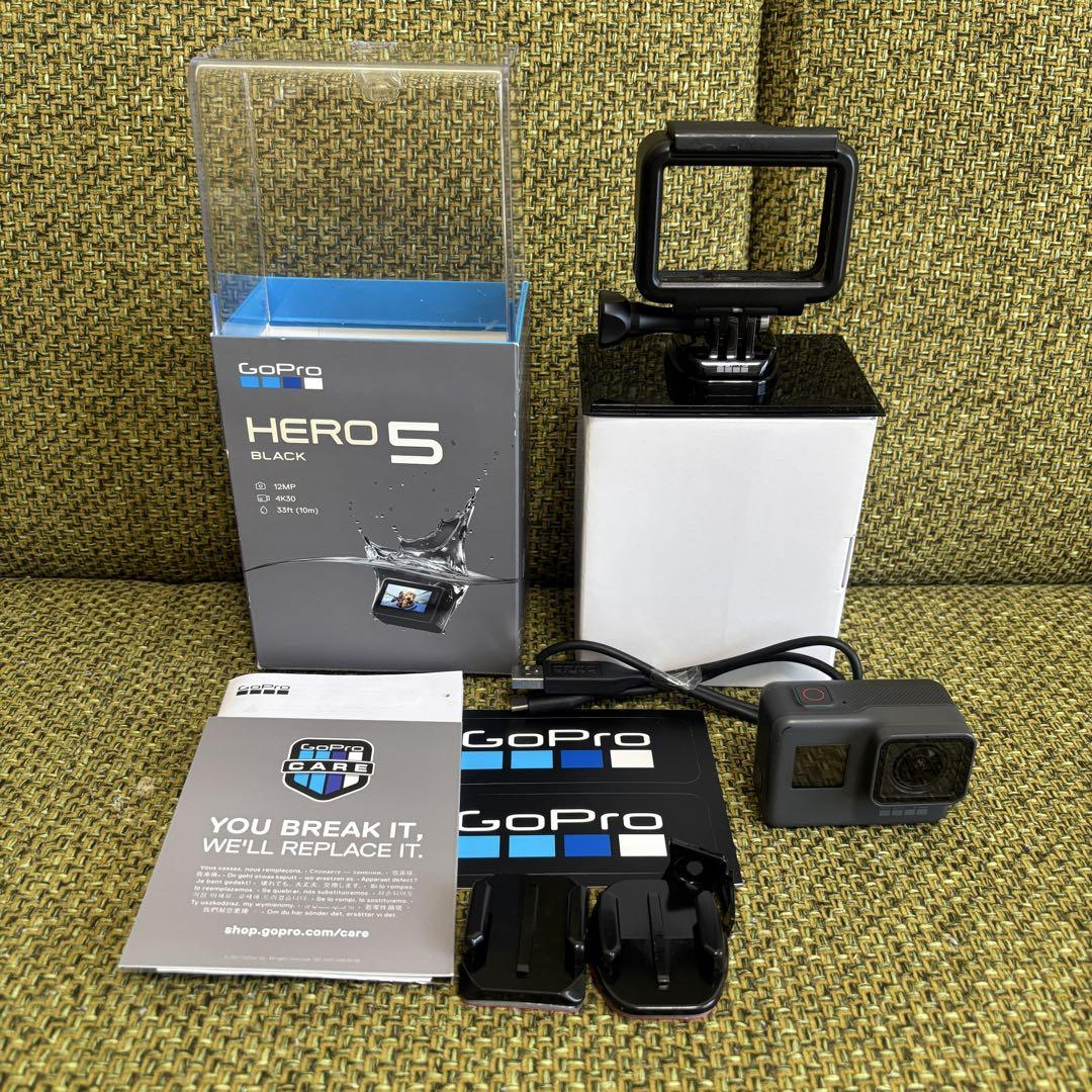 (美品)GoPro Hero5 アクションカメラ　バッテリー2個