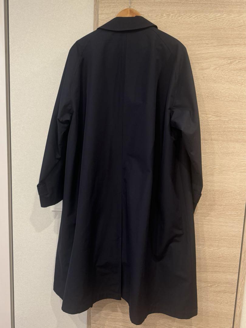 a.presse アプレッセ BALMACAAN COAT navy 画像6