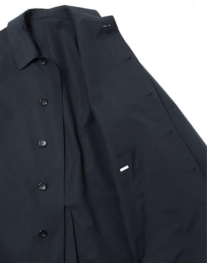 a.presse アプレッセ BALMACAAN COAT navy 画像7