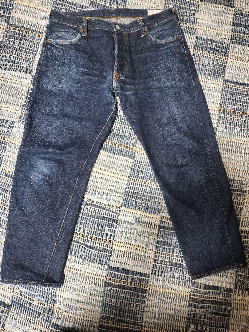 EVISU No.1 2000T ガタガタ　38×32 梅田限定カモメ　エヴィス EVISU No.1 2000T ガタガタ38×32 梅田限定カモメエヴィス