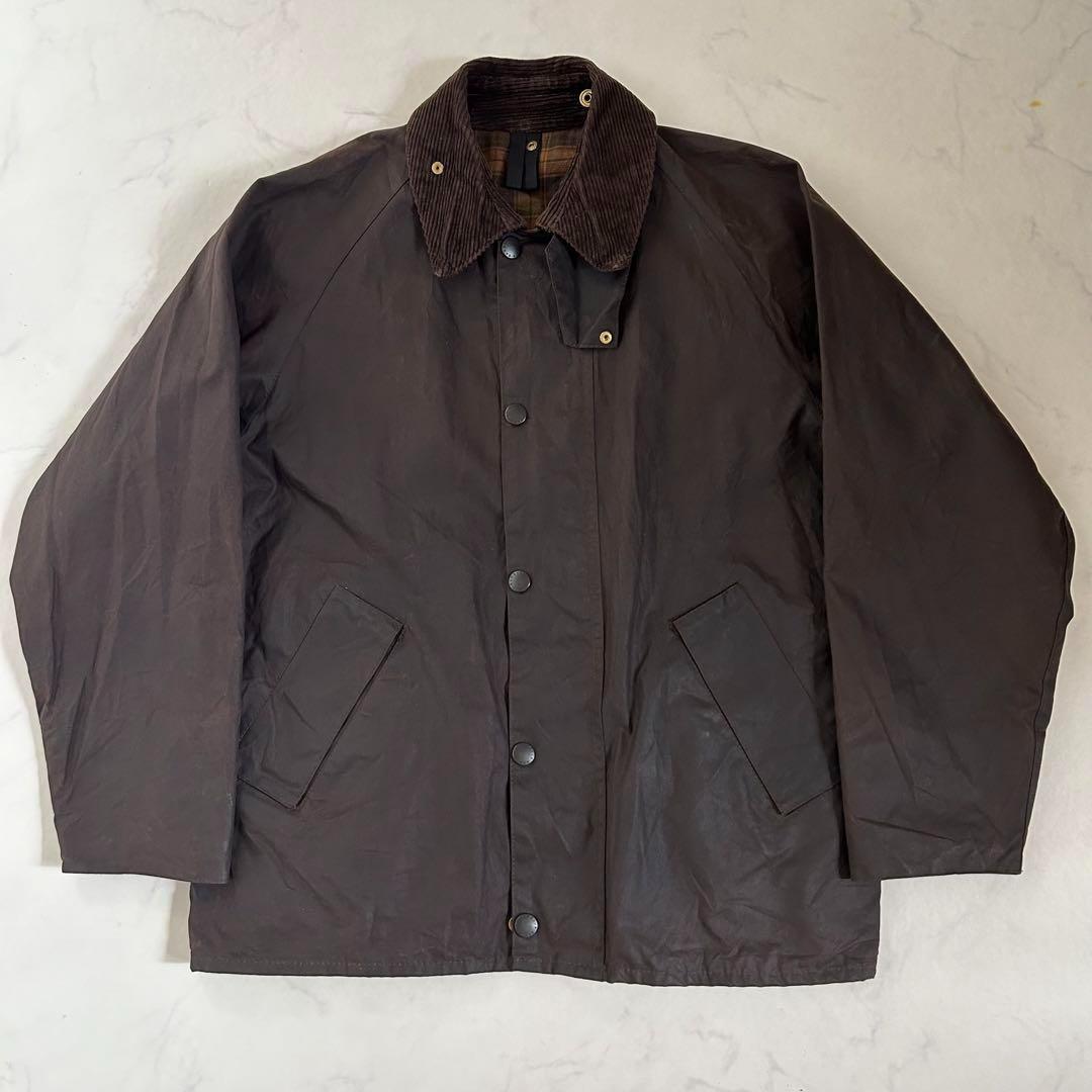 日本人気超絶の BARBOUR 旧3ワラント 00年製 TRANSPORT 36 ラスティック ジャケット・アウター