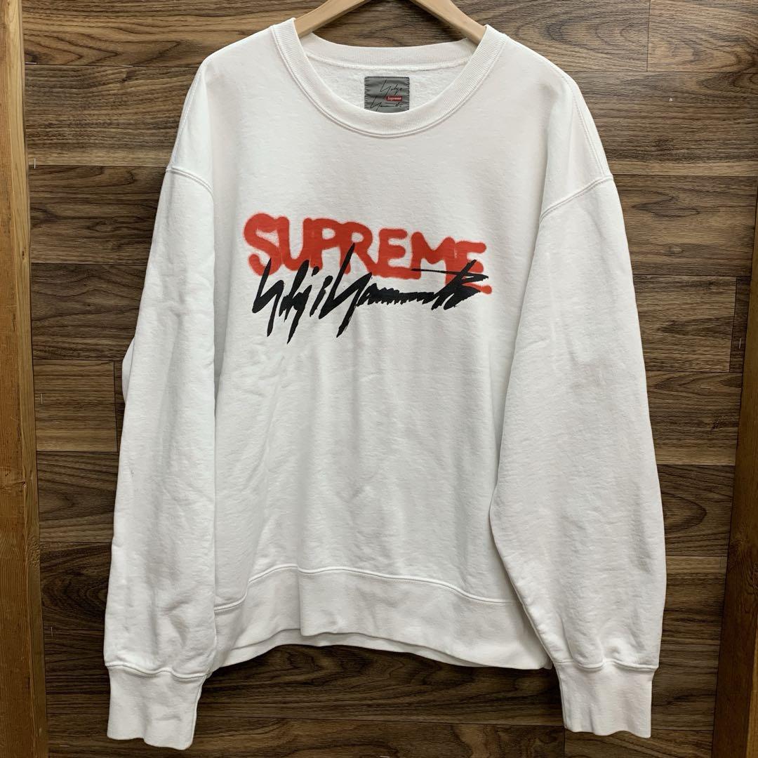 Supreme × Yohji Yamamoto Crewneck スウェット クルーネック Supreme × Yohji Yamamoto Crewneck スウェット クルーネック