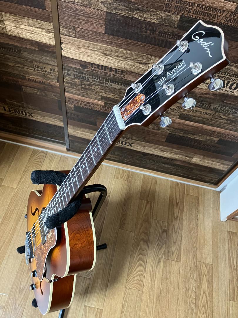 【未使用新品】Godin フルアコ 5th Avenue Kingpin P90