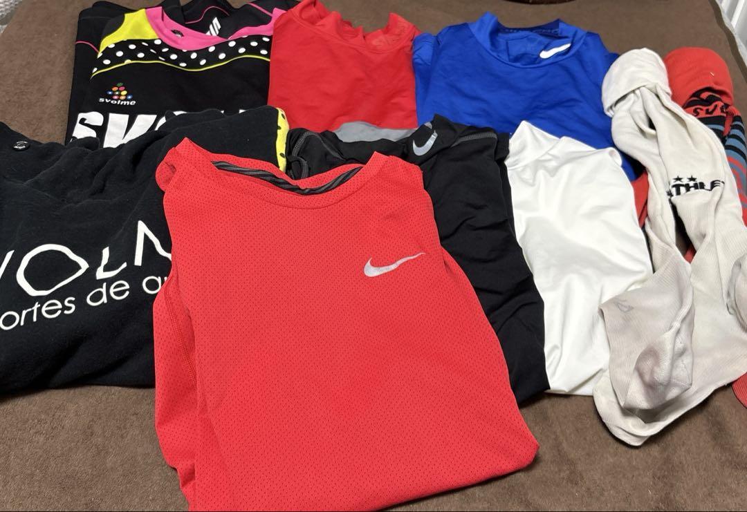 サッカー練習着 スボルメ NIKE ナイキ インナー フットサル 部活まとめて