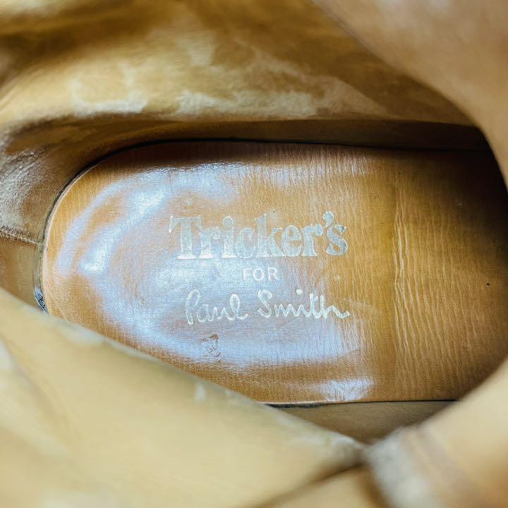 シワありカ╎ Tricker’s for Paul Smith レースアップブーツ UK6.5 D6yGs-m34813321497 らくらくメ