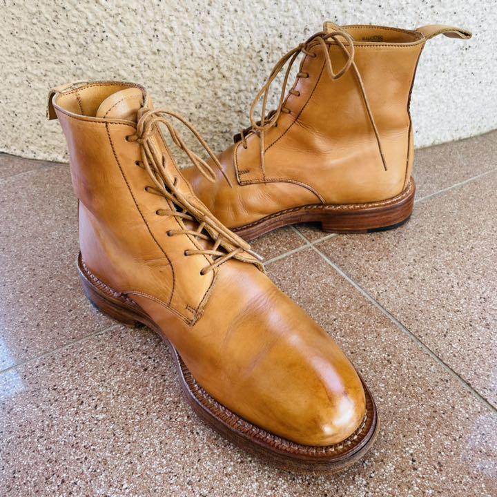 シワありカ╎ Tricker’s for Paul Smith レースアップブーツ UK6.5 D6yGs-m34813321497 らくらくメ