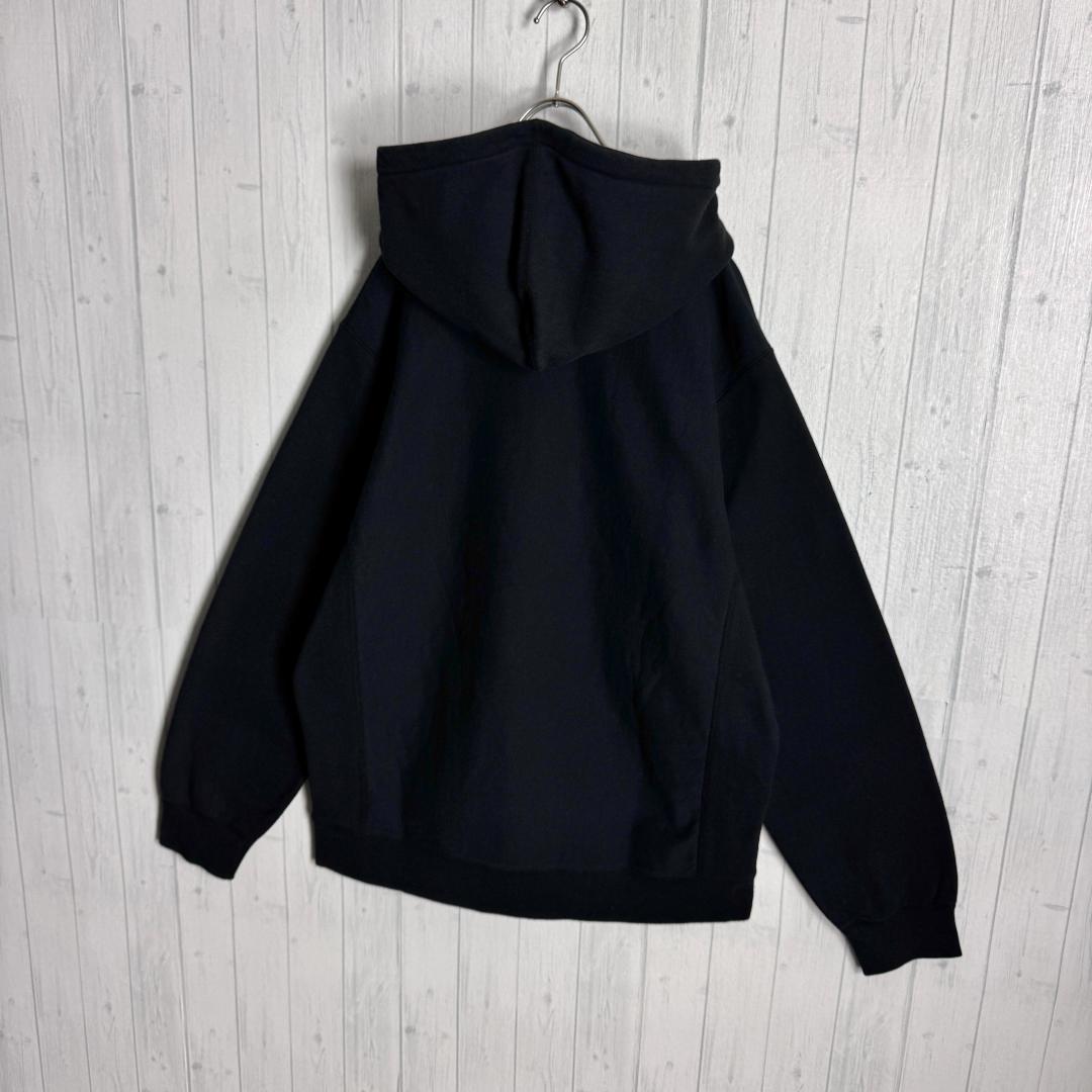 【美品☆最高デザイン☆パイル刺繍☆肉厚】シュプリーム ロゴ パーカー 【美品☆最高デザイン☆パイル刺繍☆肉厚】シュプリーム ロゴ パーカー