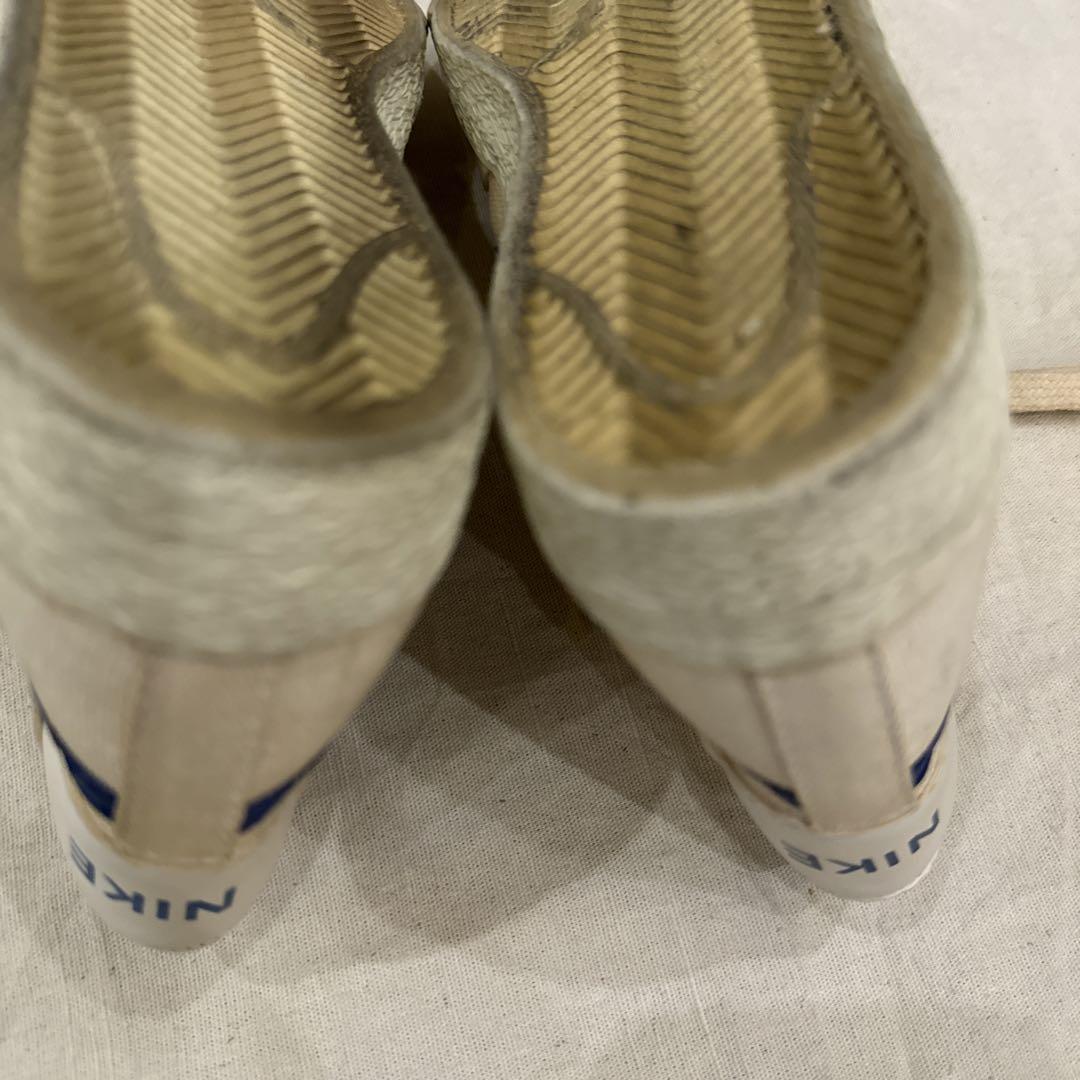 1981 VINTAGE NIKE 青スウォッシ 縦ナイキ 1.5