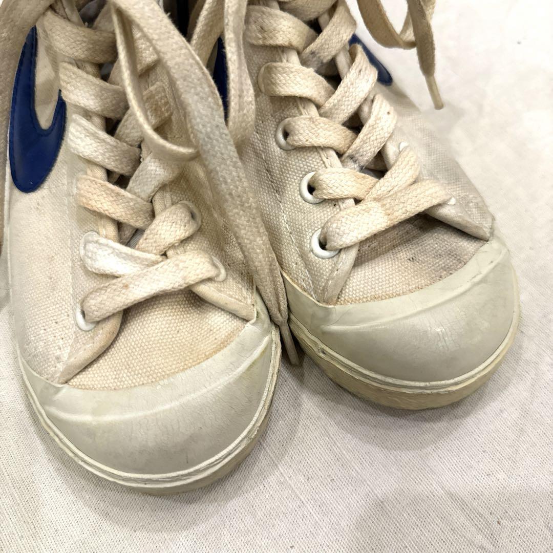 1981 VINTAGE NIKE 青スウォッシ 縦ナイキ 1.5