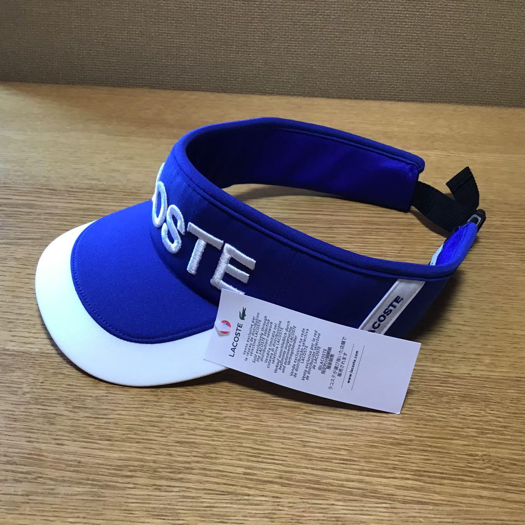 新品未使用  LACOSTE  ラコステ  サンバイザー