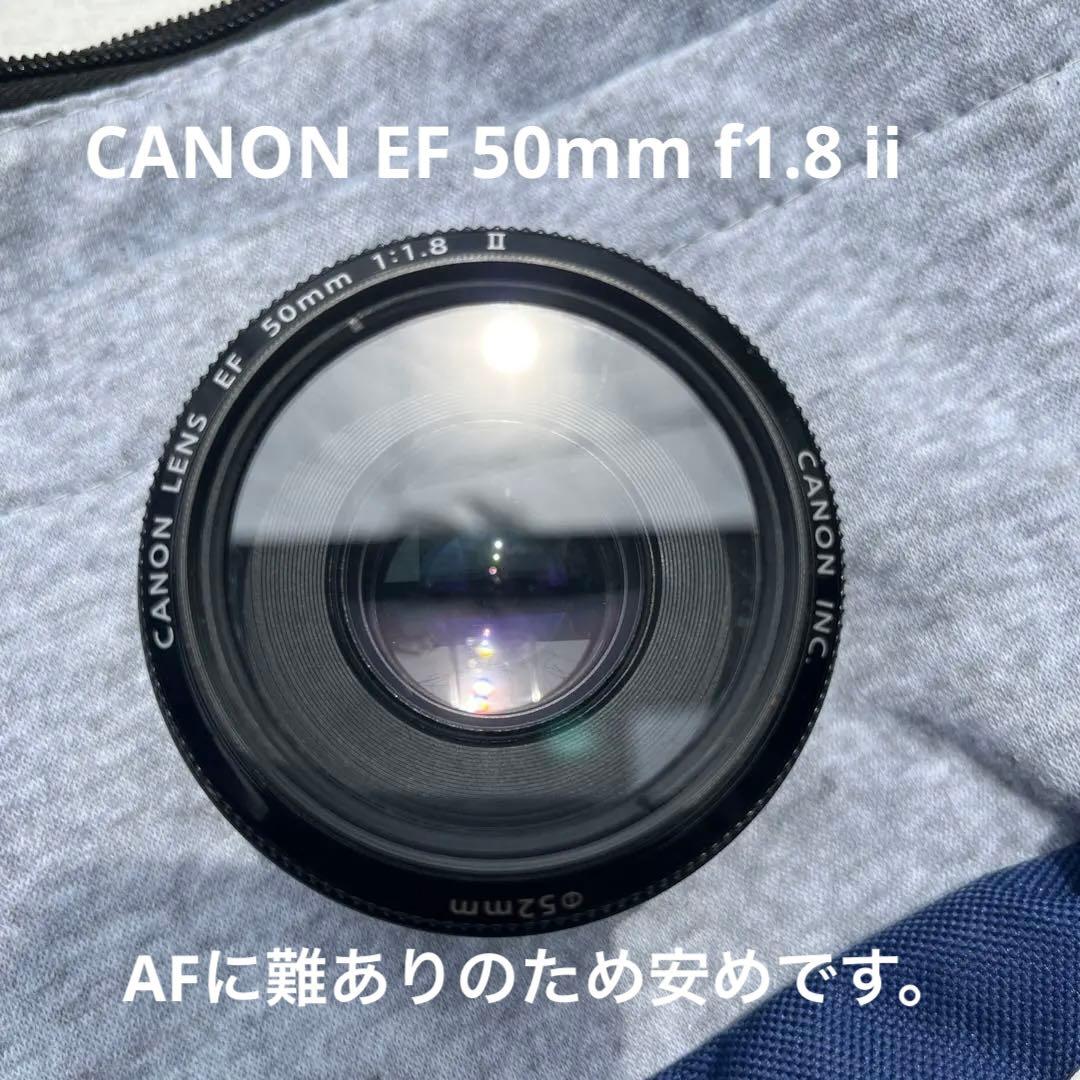 AFに難ありCanon EF50F1.8 2 オリジナル 1440円引き wulift.com