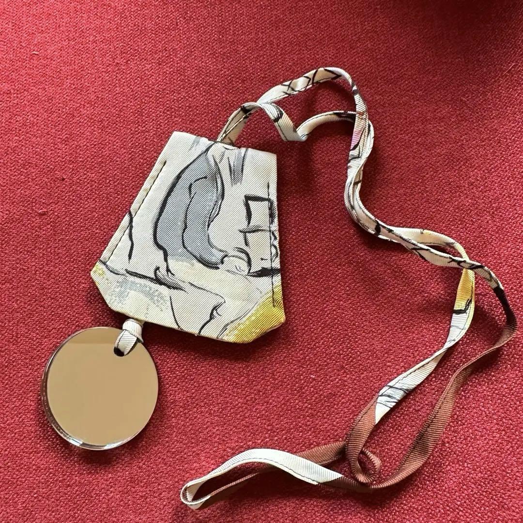 HERMES エルメス クロシェットネックレス ミラー チャーム HERMES エルメス クロシェットネックレス ミラー チャーム